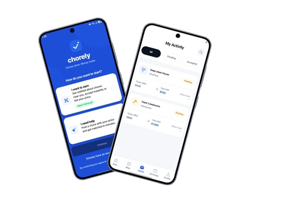 Chorely mobile app